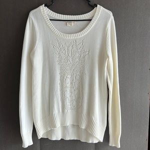 Pineapple Cream Sweater